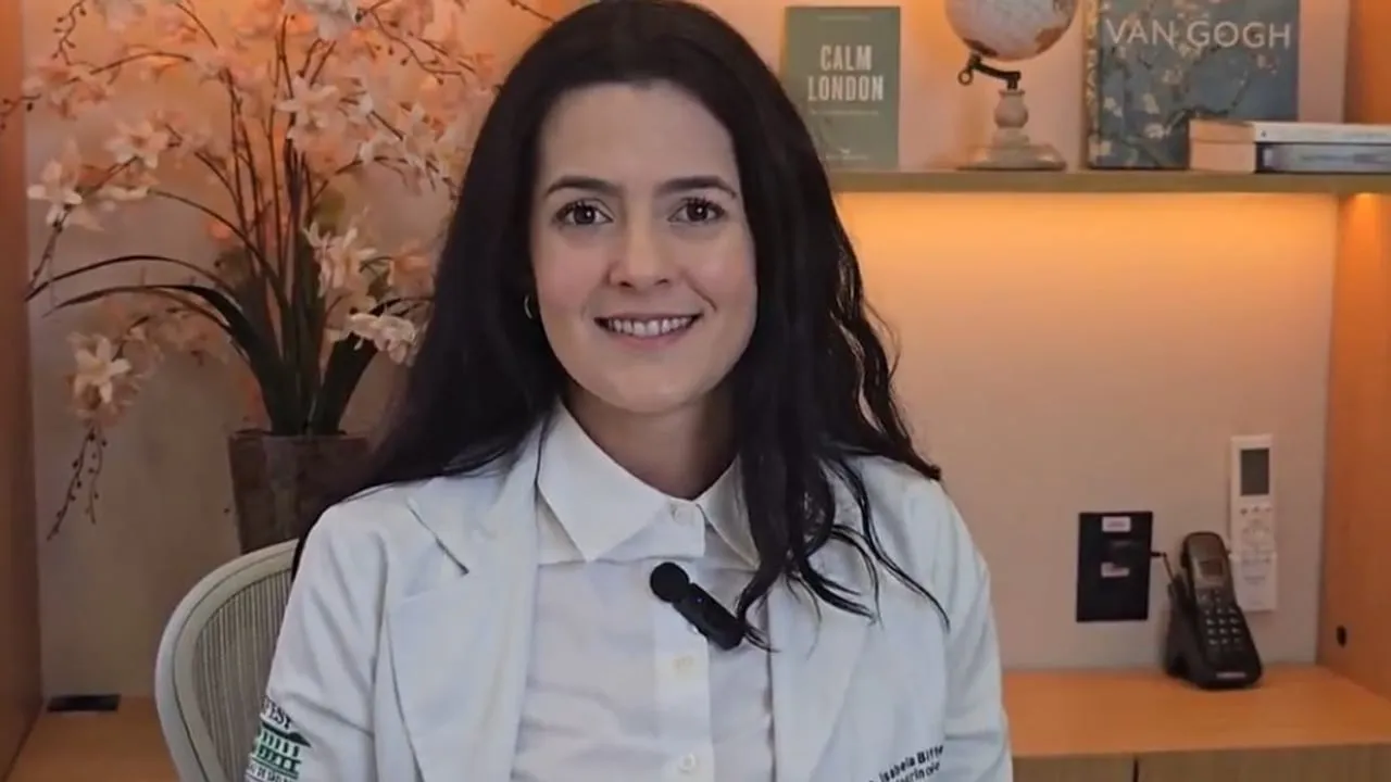 Dra. Isabela Bittencourt, endocrinologista, em vídeo